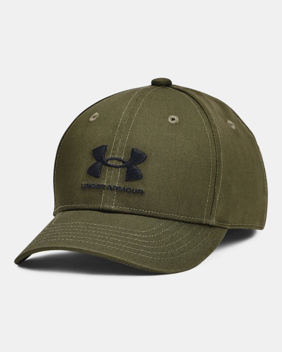 Boys' UA Branded Adjustable Cap, Green, pdpMainDesktop image number 0
